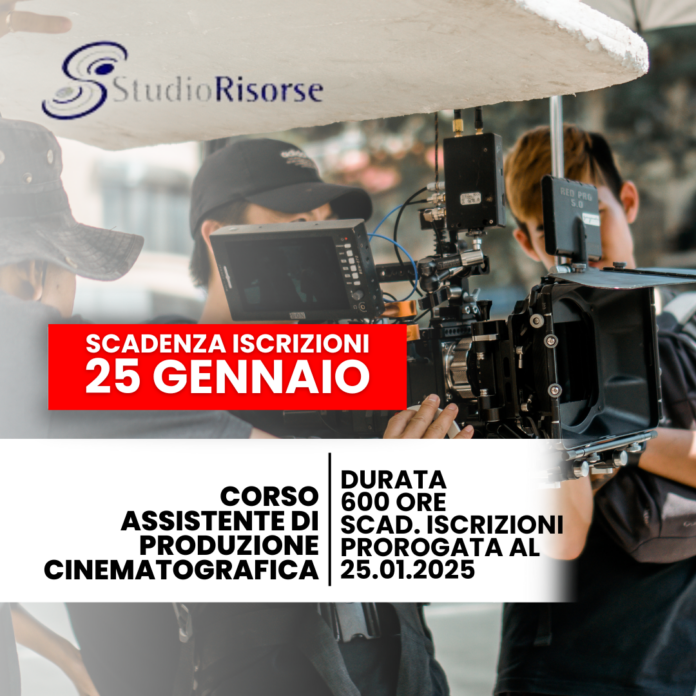 assistente di produzione cinematografica