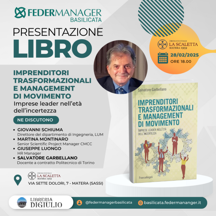 presentazione libro federmanager garbellano